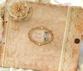 Large Wedding Guest Book - Ivory - 24 pages