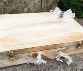 Wedding Keepsake suitcase box