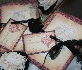 Gothic Wedding Invitations - Vintage Gothic theme